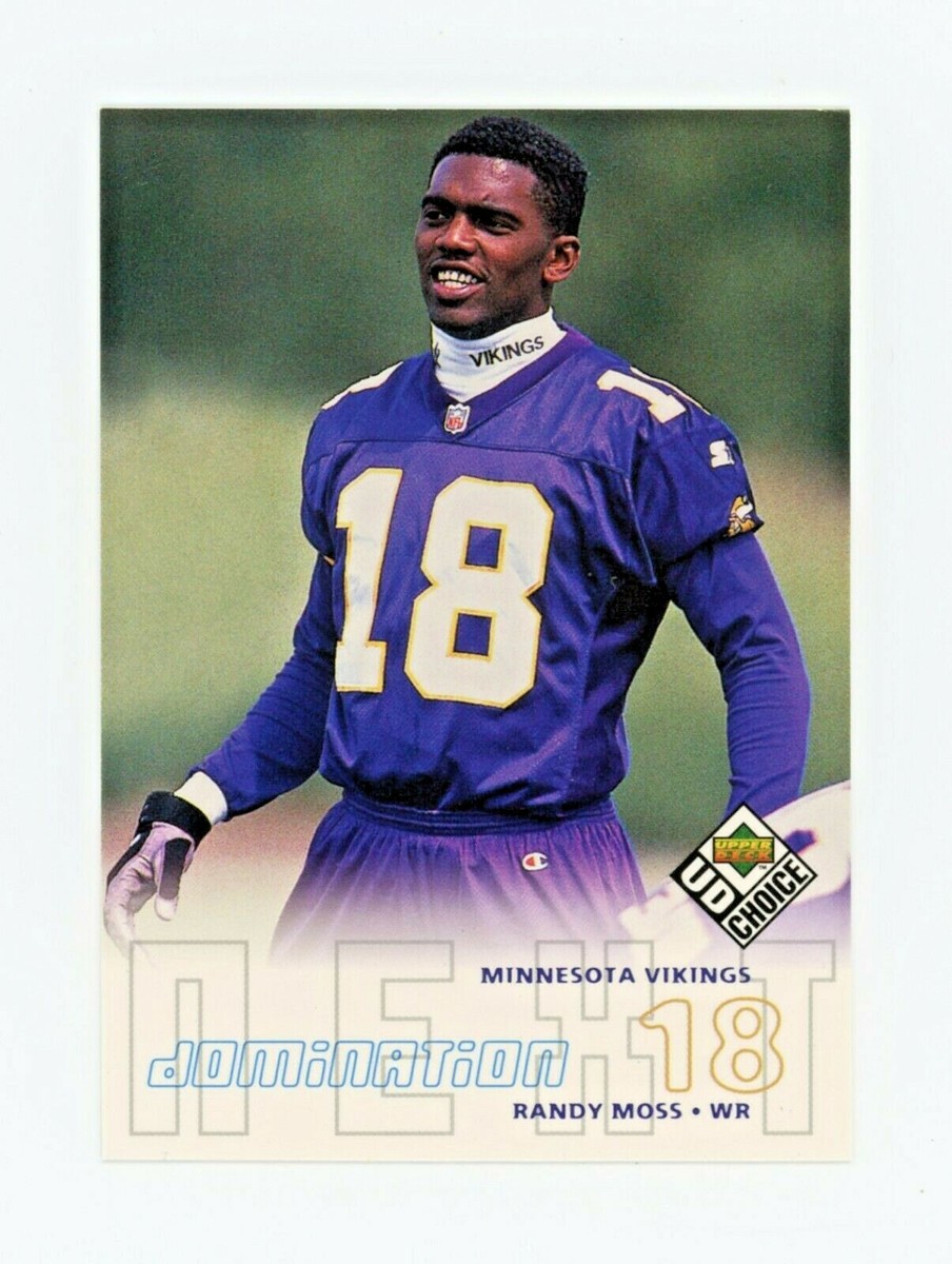 RANDY MOSS 1998 Upper Deck UD Choice Domination Rc #270 Minnesota