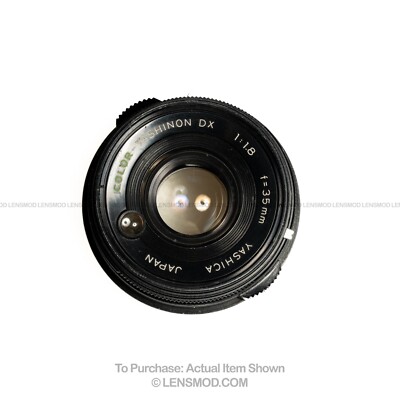 Yashica Electro 35 CC Yashinon 35mm F1.8 Modified Lens for Sony E