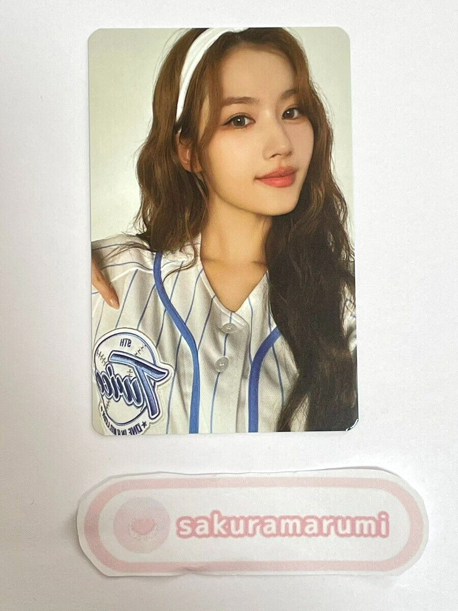 TWICE HOME9ROUND BASEBALL UNIFORM サナ