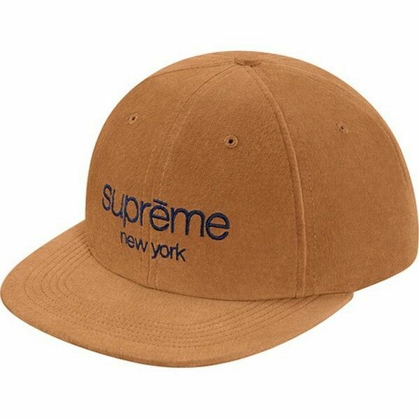 SUPREME 16SS Suede Classic Logo Cap Shop - Supreme