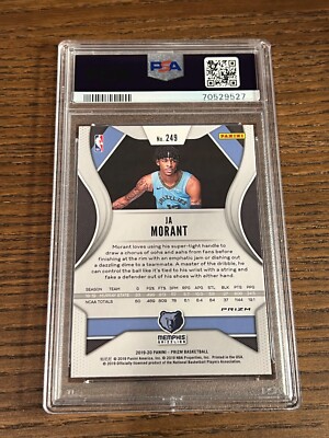2019 Prizm Ja Morant Red Wave RC ルーキーカード Ja Morant 2019