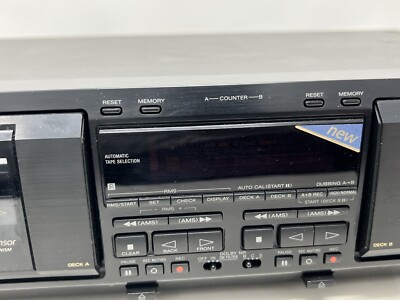 Sony TC-WE835s Pro-Grade Dual Tape Deck w/Pitch Control