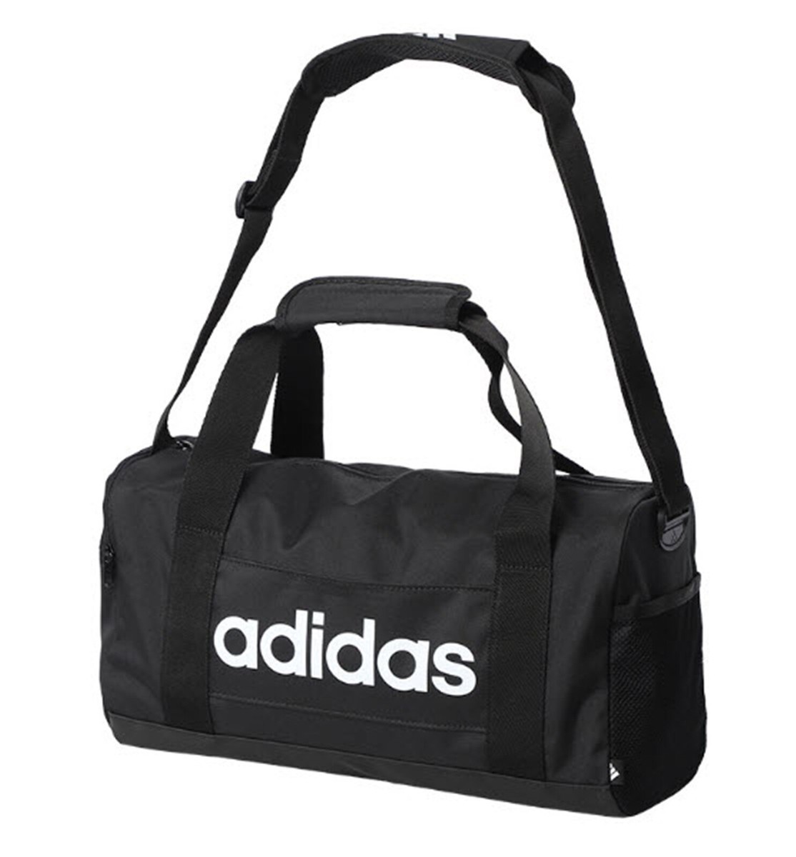 Adidas Unisex Linear X-Small Duffel Bags Black Cross Fashion Sacks