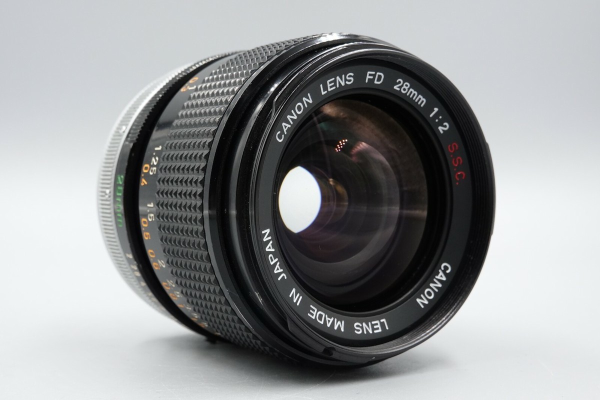 Canon FD 28mm f2 S.S.C. | eBay