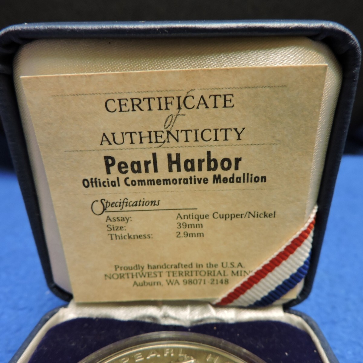 2006 Pearl Harbor/USS Arizona BB-39 65th Anniversary Commemorative