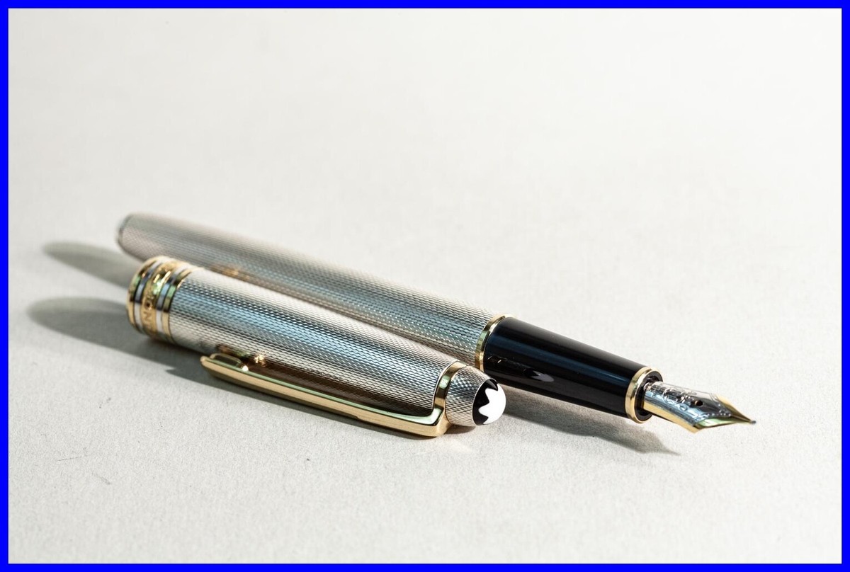 Montblanc Solitaire 925 Sterling SILVER 144 Classique Fountain Pen