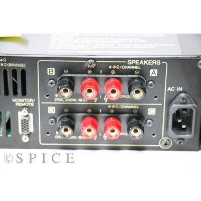 YAMAHA YAMAHA Power Amplifier XM4080 4-channel high-power