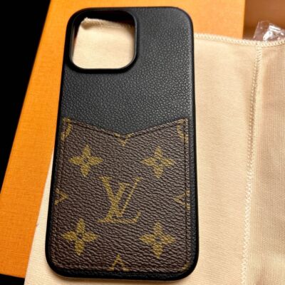 LOUIS VUITTON LV for iPhone 14 PRO MAX Bumper M82000 Monogram