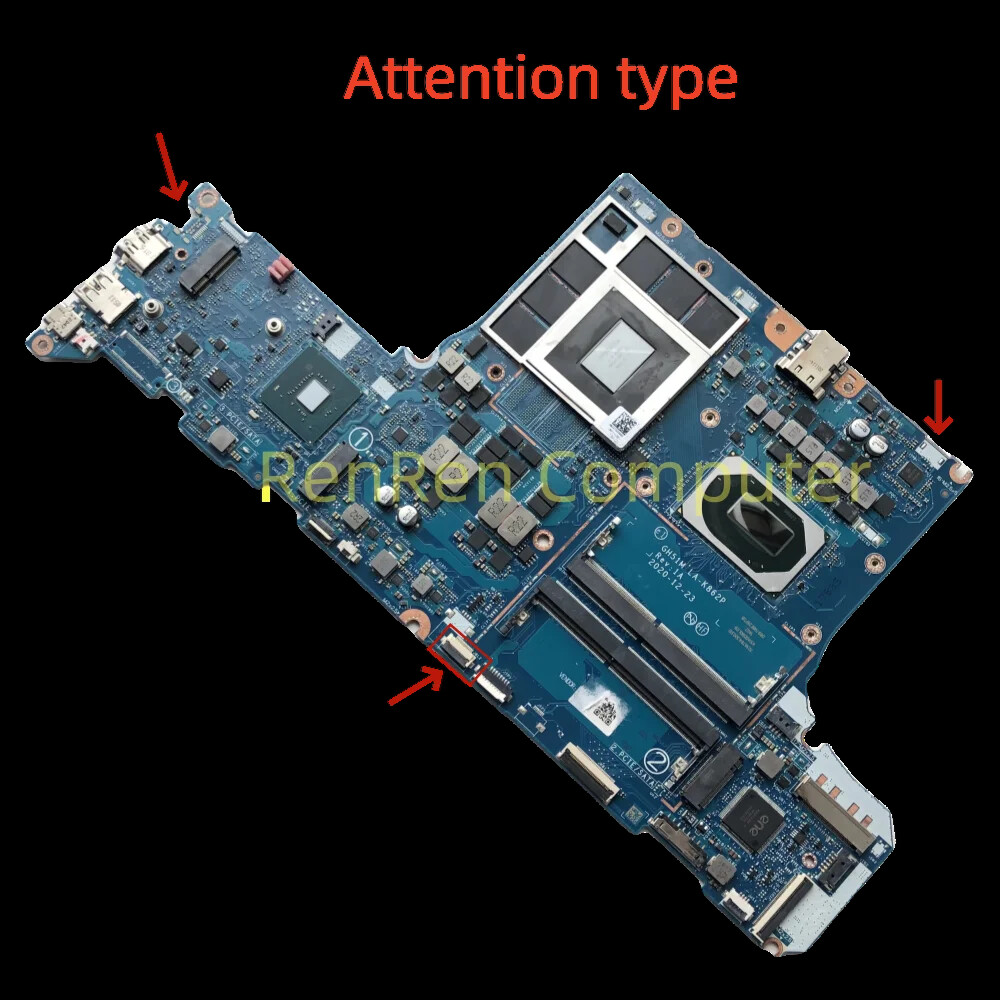 Acer Predator PH315-53-71HN AN515-55 Laptop Motherboard i5/i7-10th
