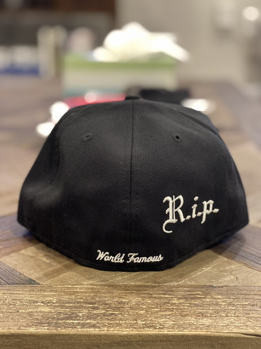 Supreme R.I.P. World Famous 7 3/8 59Fifty New Era Hat Fitted Cap