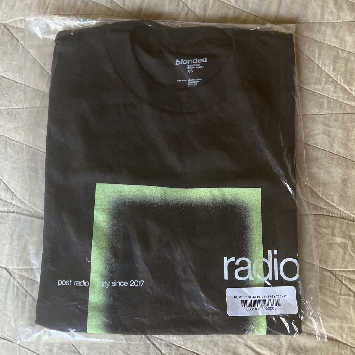 ミュージシャン Frank Ocean blonded Glow Box Energy Tee