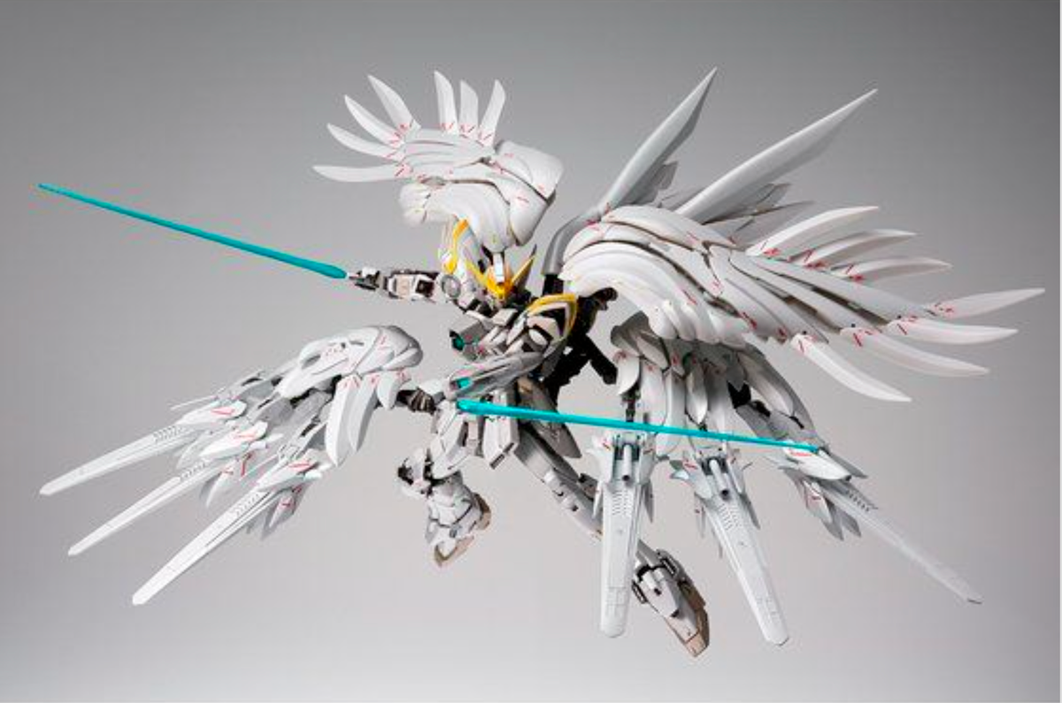Bandai Gundam Fix Figuration Metal Composite Wing Gundam Snow