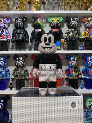 クリアファイル BEARBRICK Mickey Mouse Blue Ver400%&100% クリア