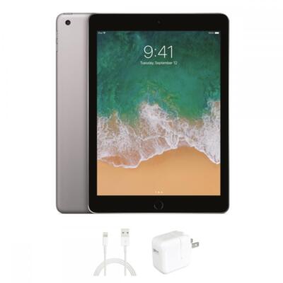 Apple iPad 6th Gen (2018 Model) 32GB with Wi-Fi only 9.7in iPad