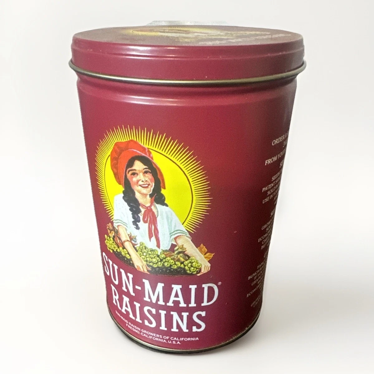 Sun Maid Raisins In Collectible Advertising Tins for sale | eBay