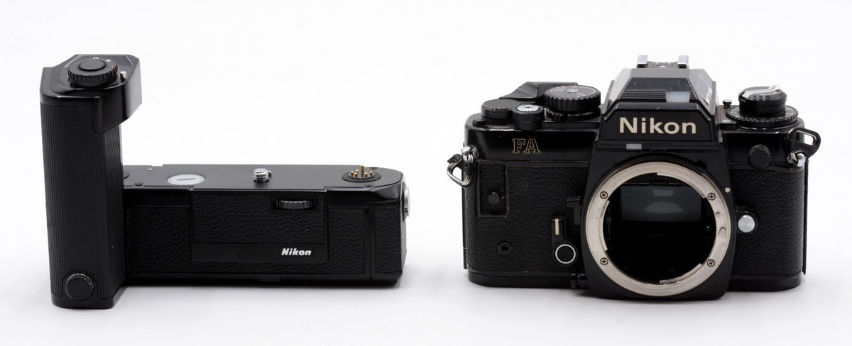 Nikon FA MD-15 ブラック 美品 ファインダーOK 内部液晶 X Nikon FA MD