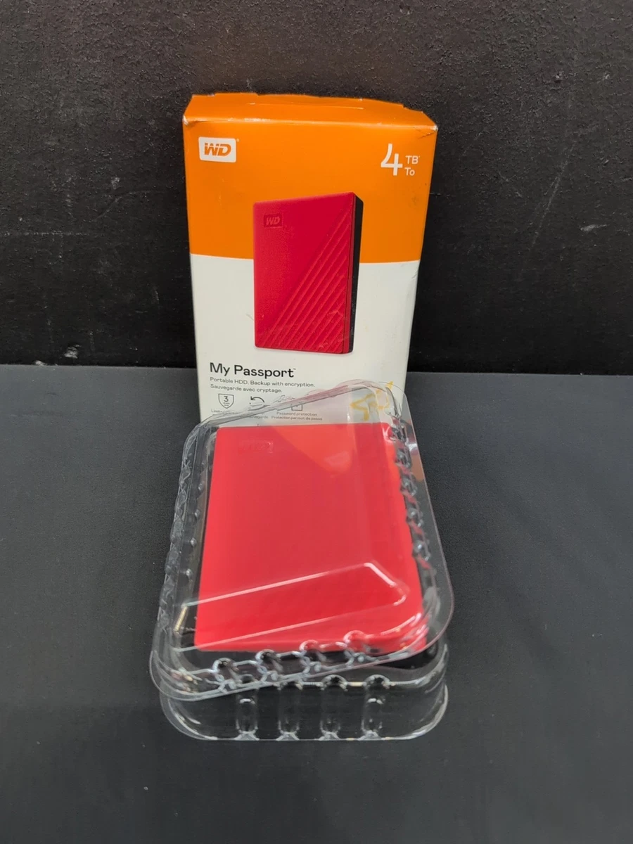 Western Digital Red External Hard Disk Drives 4 TB Storage