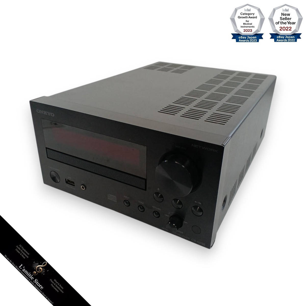 ONKYO ネットワークCDレシーバー CR-N765(S) シルバー