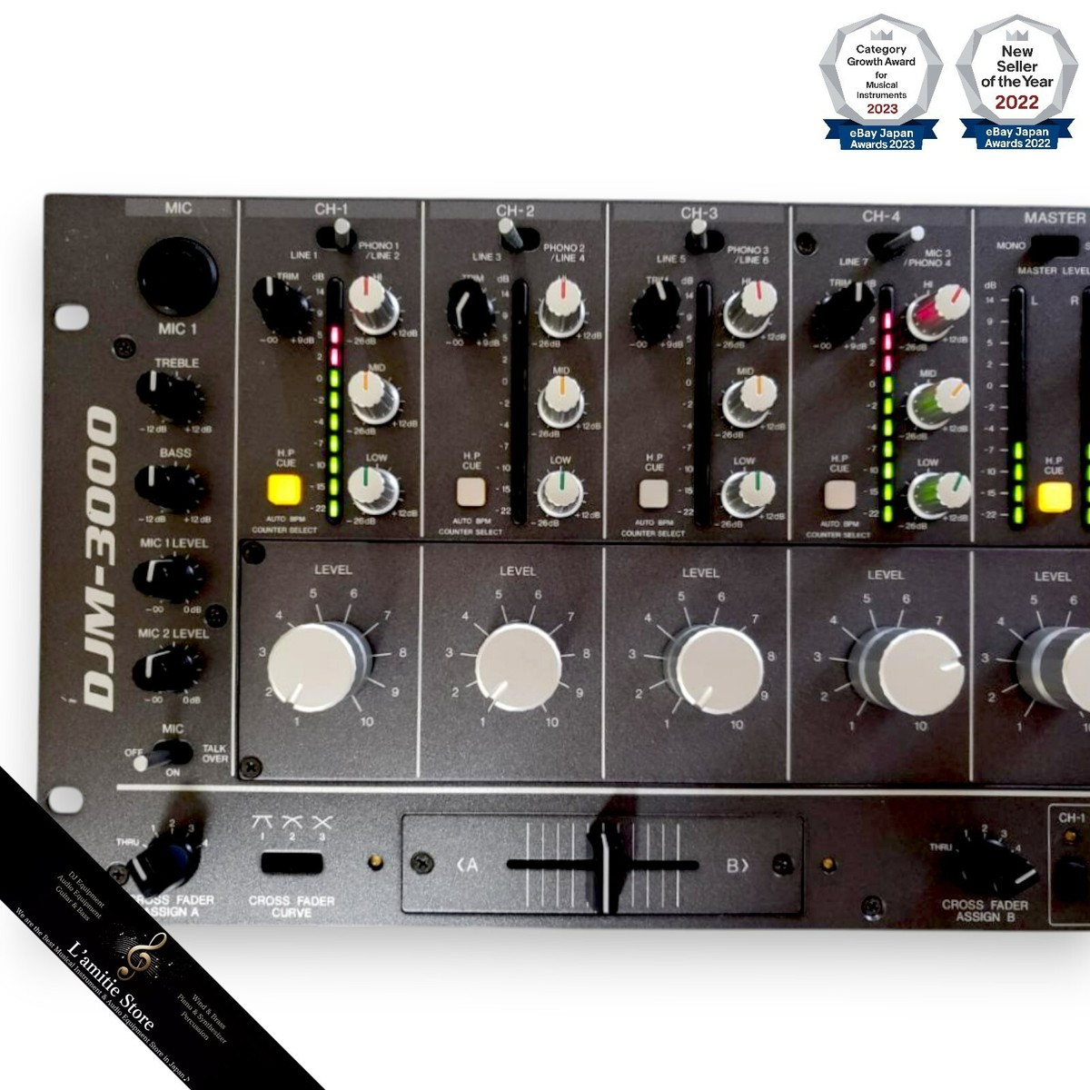 Pioneer DJM-3000 DJロータリーミキサー Pioneer DJM-3000