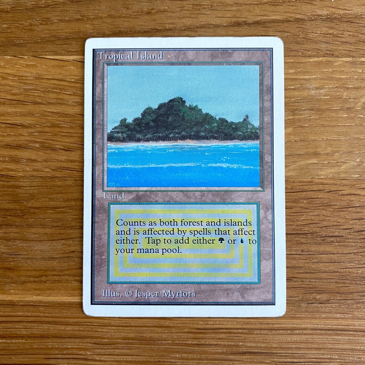 1x Unlimited Tropical Island MTG | eBay