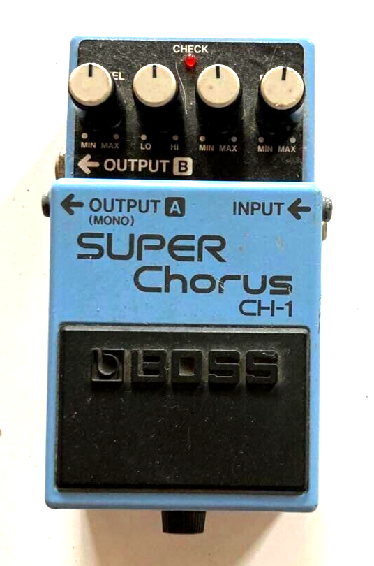 BOSS CH-1 Super Chorus Guitar Effect Pedal From Japan 761294015193
