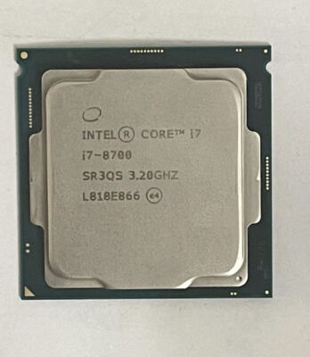 Intel Core i7-8700 6c/12t 95w LGA1151 3.2ghz For ASUS ROG Strix