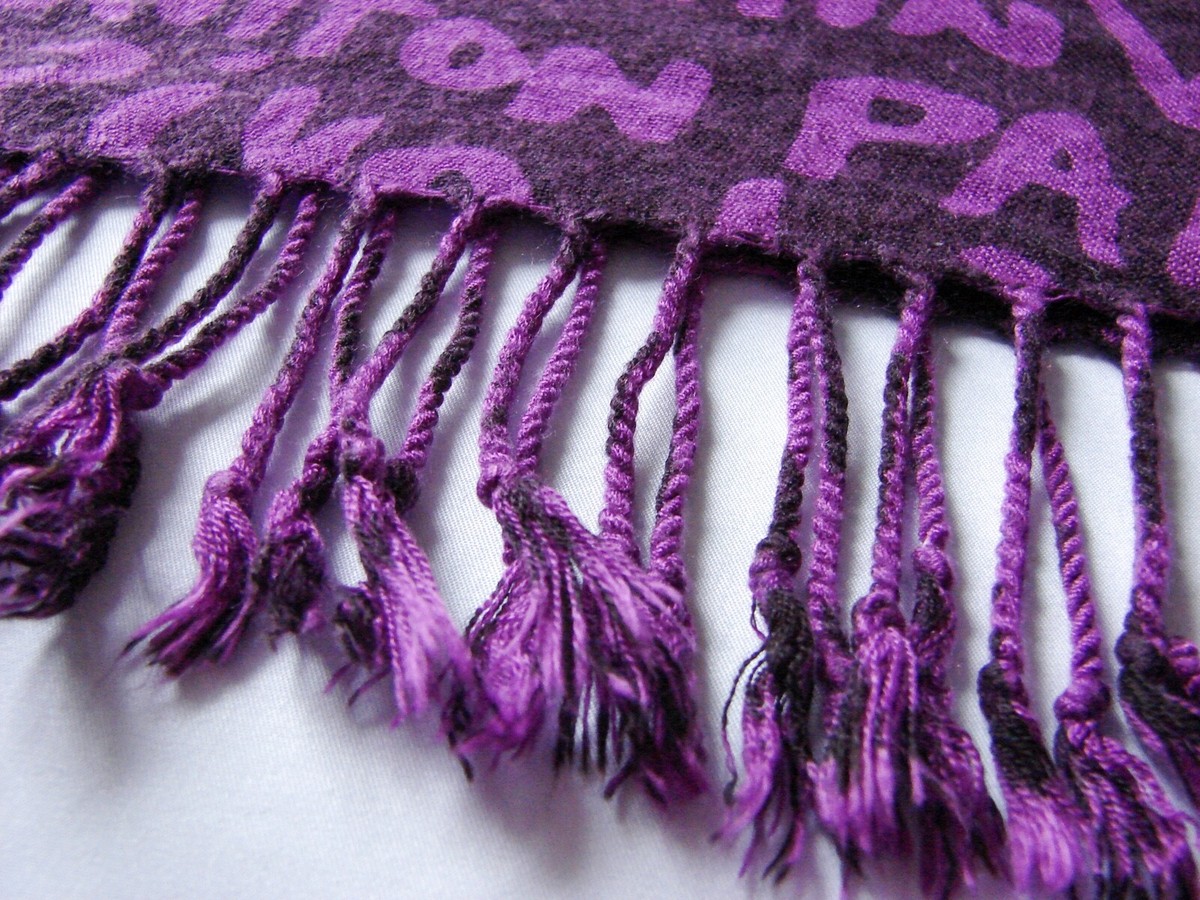 Louis Vuitton x Stephen Sprouse Purple / Magenta Graffiti Print