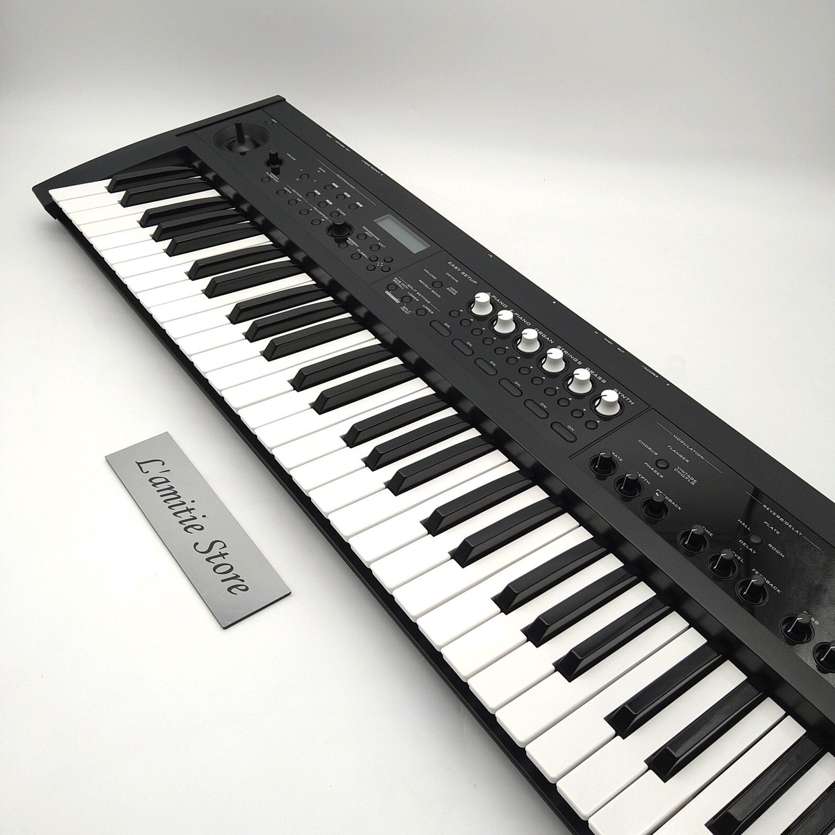 美品】KORG PS60 コルグ シンセサイザー 61鍵盤 ケースペダル付属