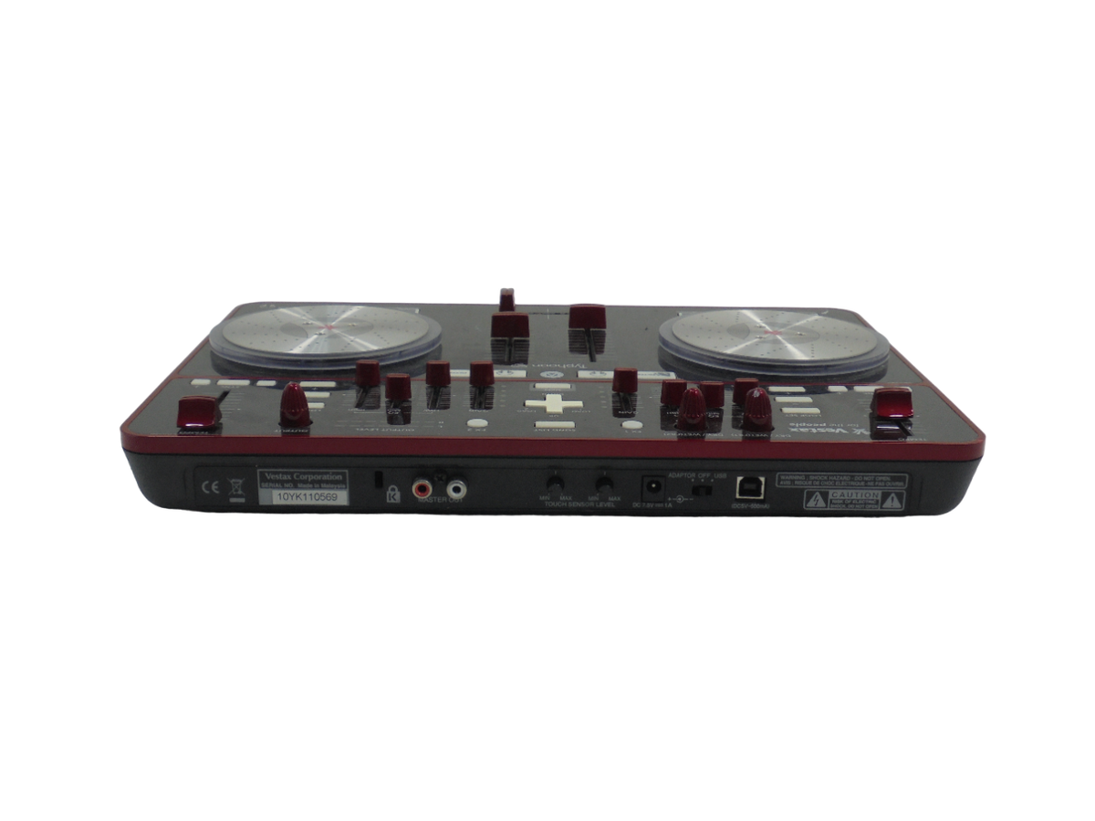 Vestax Typhoon Black DJコントローラー Vestax Typhoon Digital DJ