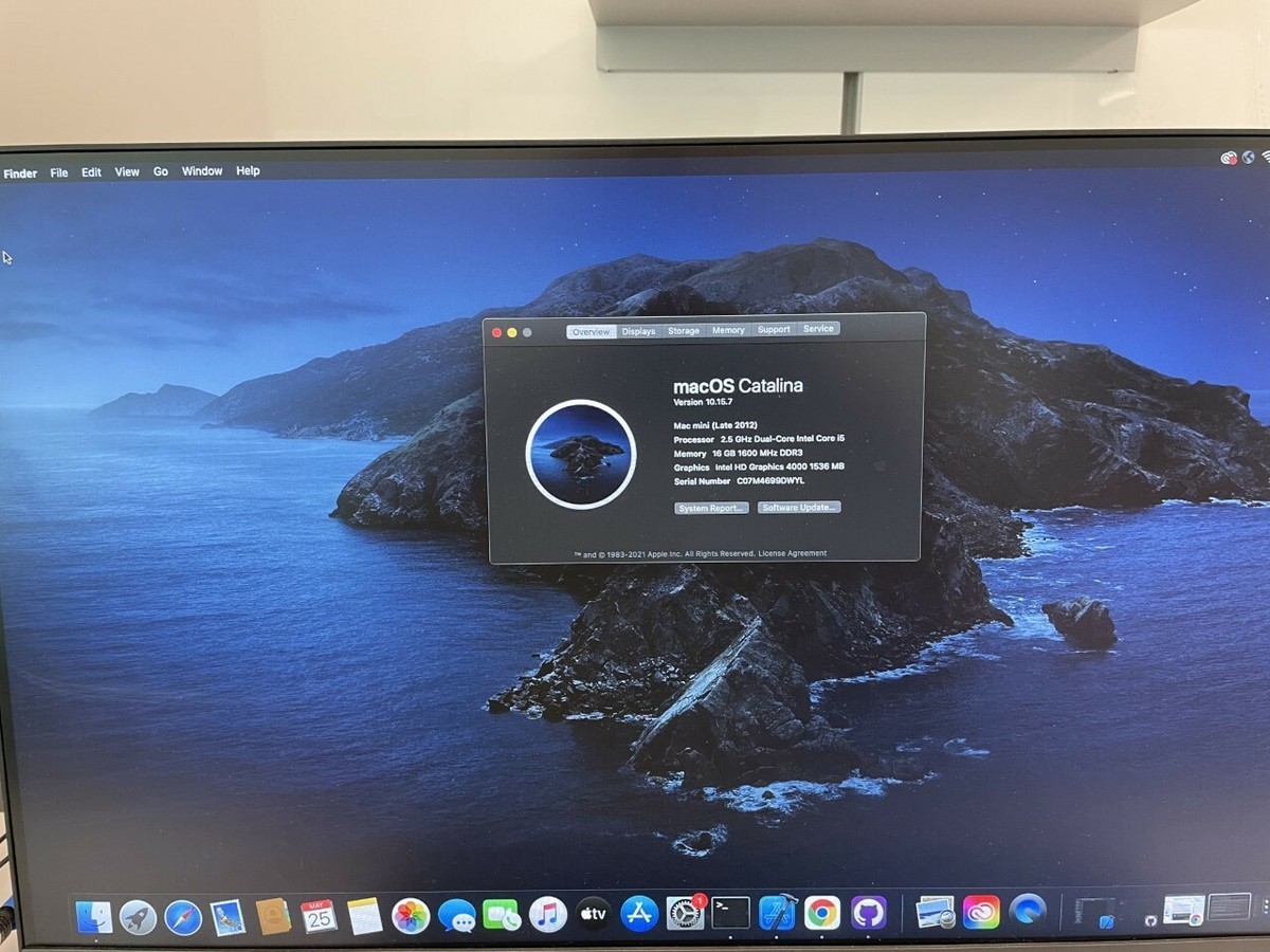 Apple Mac Mini Late 2012 Core i5 @2.5GHz 16GB RAM 500GB HDD | eBay