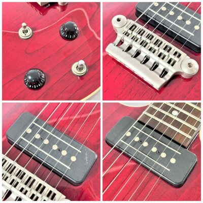 VOX SDC-33 Electric Guitar See Thru Red | eBay