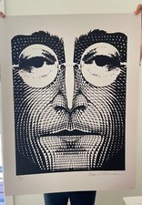 John Lennon ジョン・レノン シルクスクリーン COAあり John Lennon