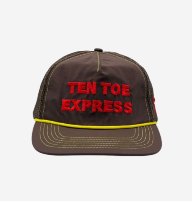 Alex Zono Ten Toe Express Trucker Hat, Brown (100% Authentic) | eBay