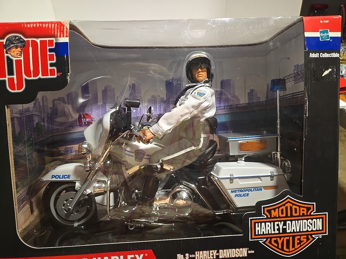 G.I. JOE Metro Police Harley Action Figure (Harley Davidson