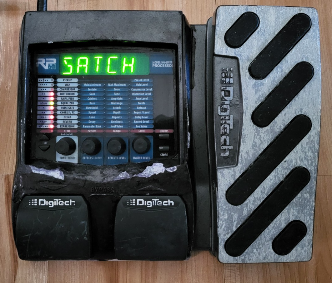 ギター DigiTech RP250 DIGITECH RP-250 : ギターサウンド研究録