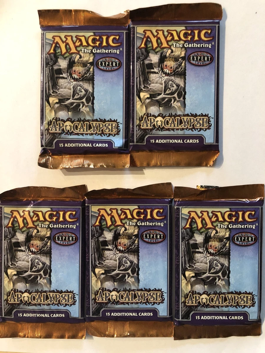 Magic: The Gathering Apocalypse Sealed Collectible Card Game Packs