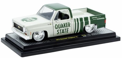 M2 MACHINES 1973 CHEVY CHEYENNE 10 SQUAREBODY QUAKER STATE 1:24 | eBay