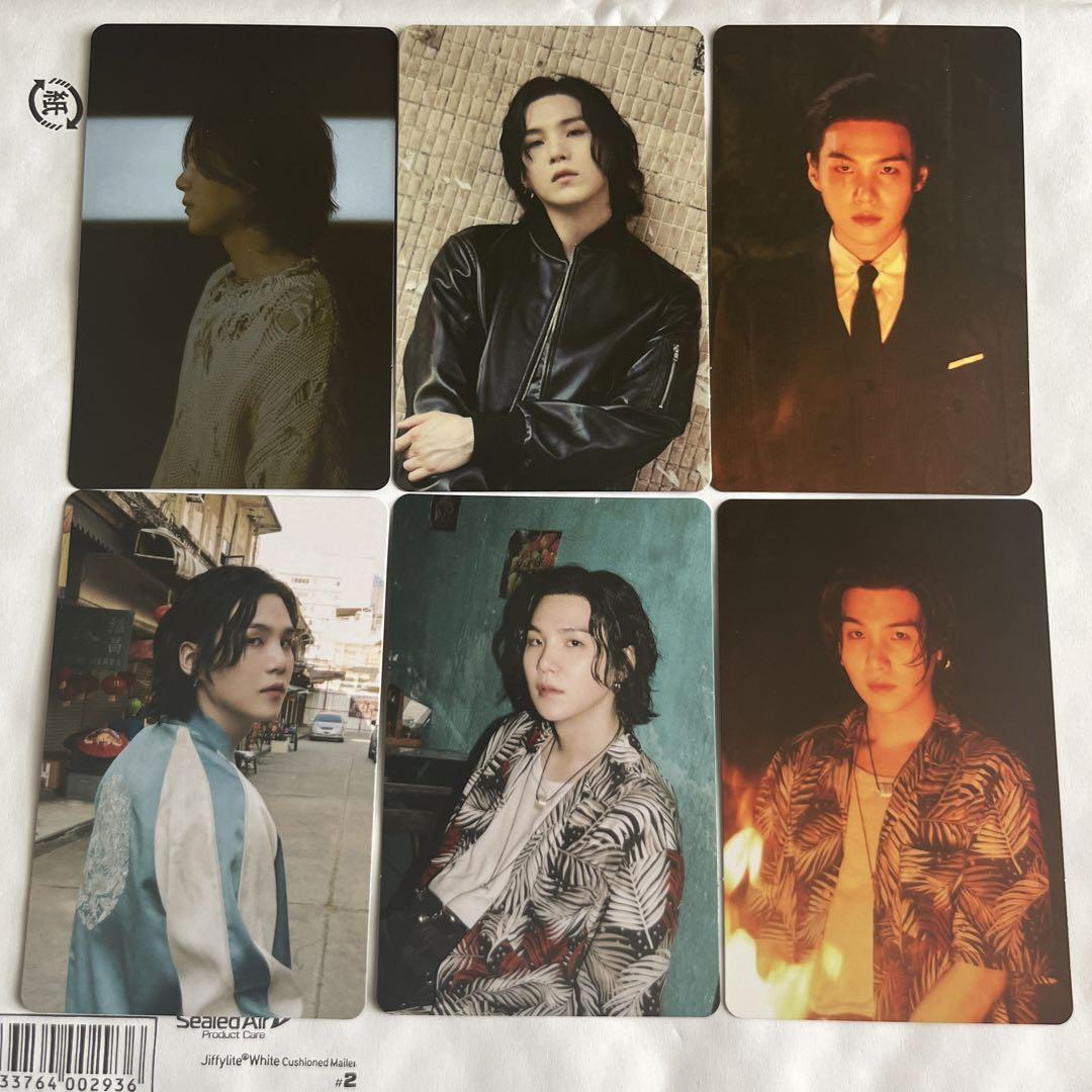 BTS AgustD D-DAY アーリーバード 早期購入 トレカ コンプ $_57.JPG