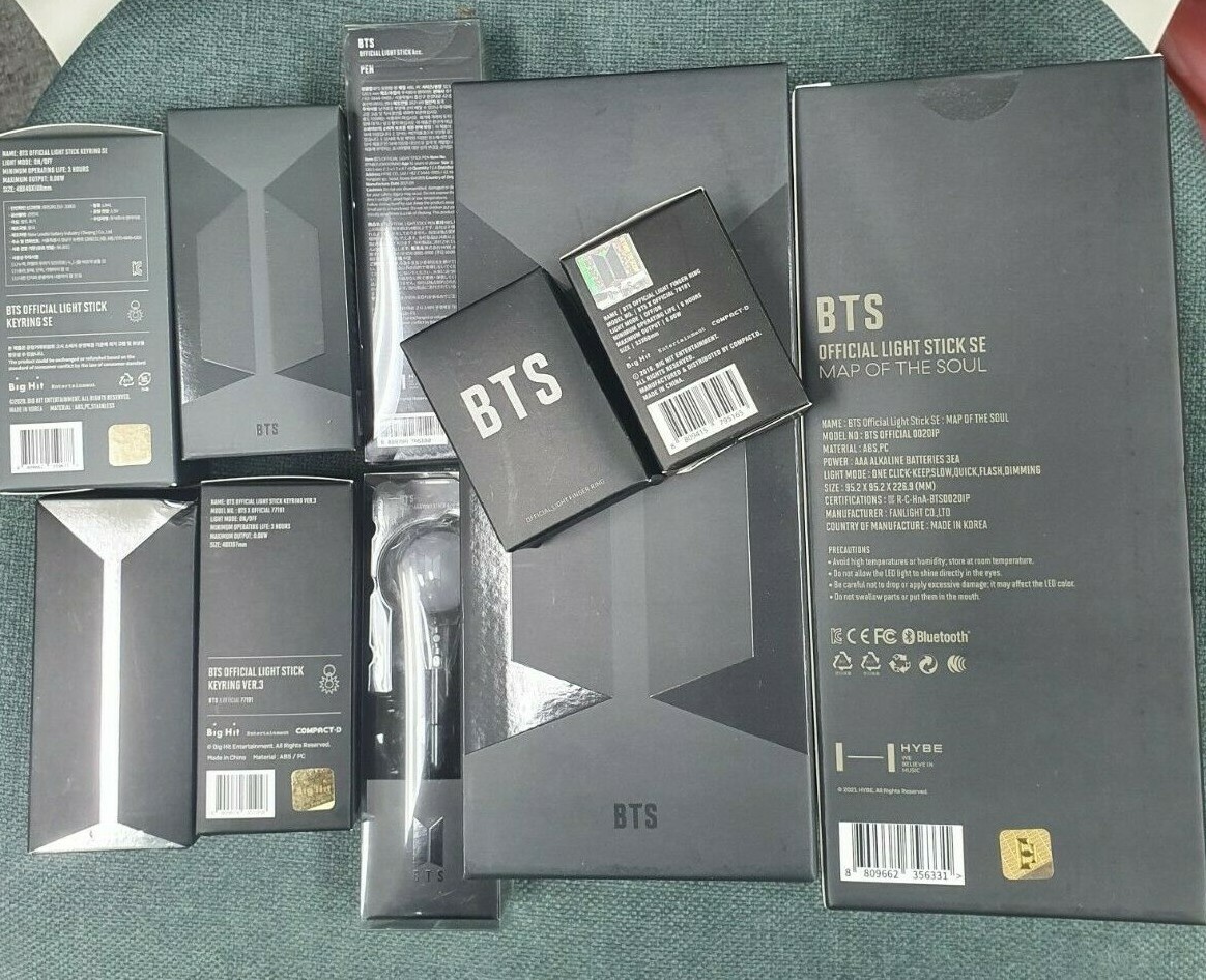 BTS official light stick se special edition map of the soul army