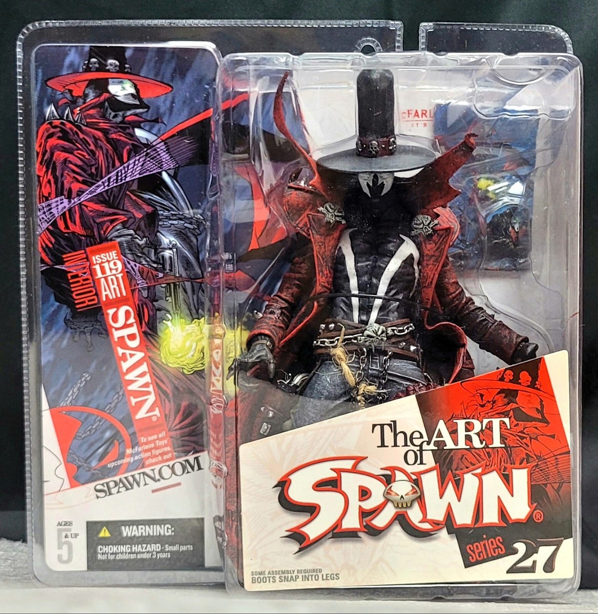 The ART of Spawn シリーズ27 Spawn フィギュア McFarlane Toys Spawn