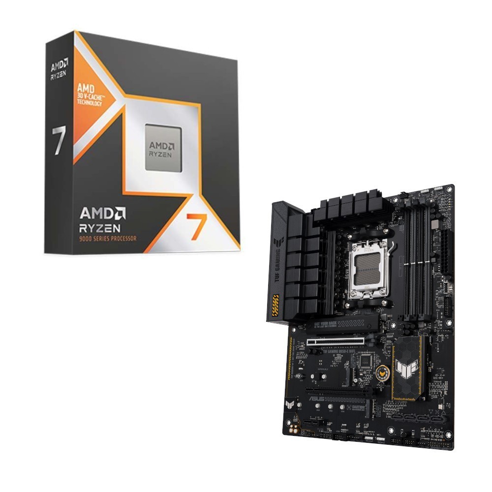 🔥 NEW AMD Ryzen 7 9800X3D + ASUS B650E-E TUF Gaming WiFi ATX