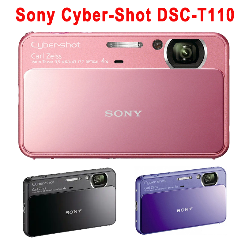 Sony Cyber-Shot DSC-T110 16.1MP Digital Still Camera 4x Optical