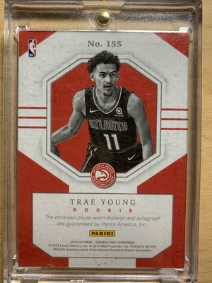 Trae Young RC Auto Cornerstones トレイ・ヤング