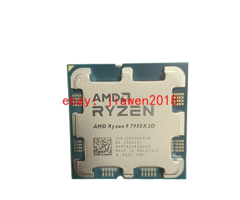 AMD Ryzen 9 7950X3D AM5 CPU Processor R9 7950X3D 4.2 GHz 16-Core