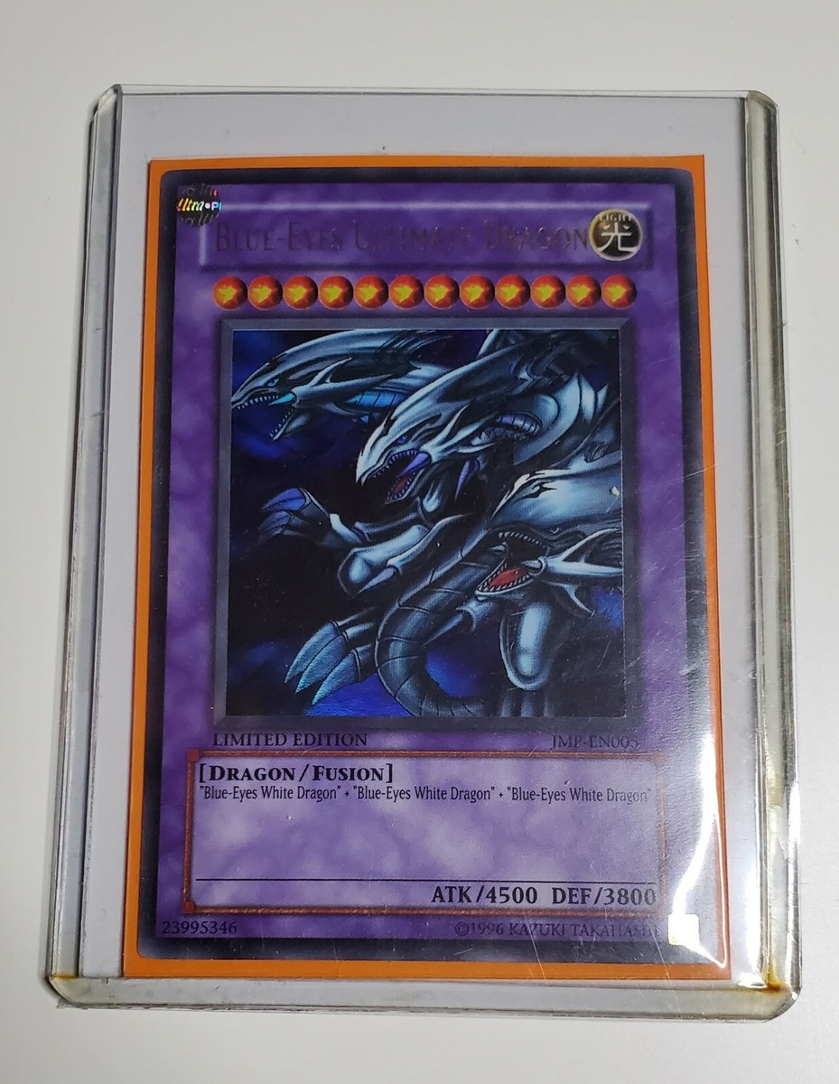 遊戯王 英語版 青眼の究極竜 シークレット JMP-EN005