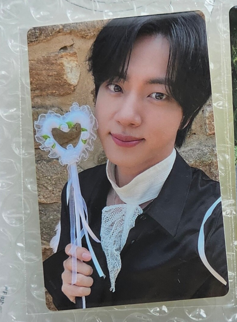 BTS JIN ALBUM ECHO POB WEVERSE ADDITIONAL SPECIAL GIFT PHOTOCARD