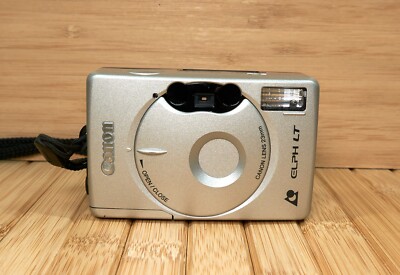 Vintage 90s Canon ELPH LT APS 23 mm Lens Point & Shoot Film Camera