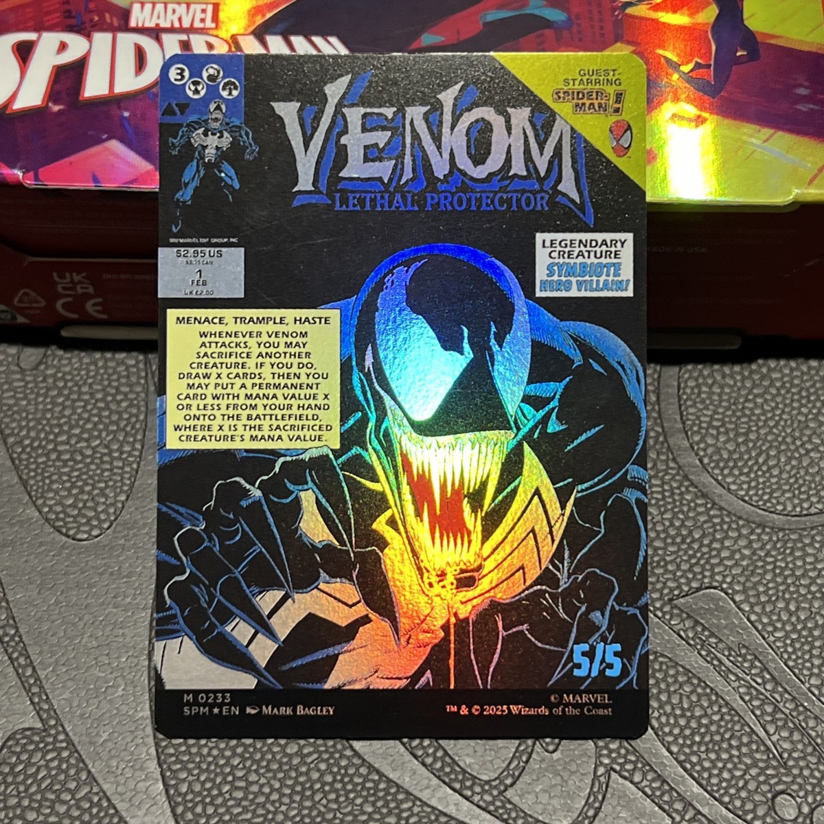Eddie Brock / Venom - Borderless FOIL - Marvel's Spider-Man (0233