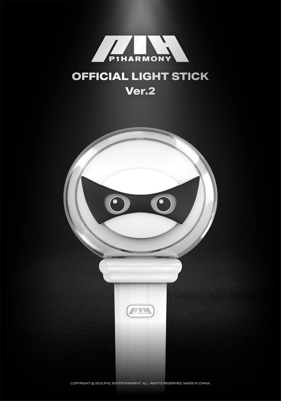 P1HARMONY OFFICIAL LIGHT STICK VER.2 w/ Strap,Photo Card Set