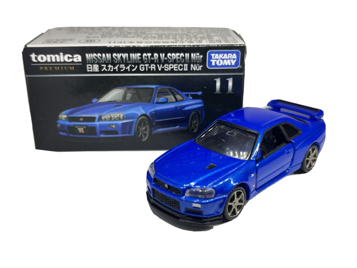 トミカプレミアム当選品 日産 スカイライン GT-R V・spec II Nur